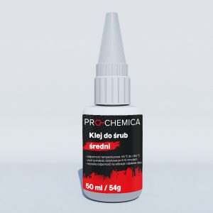 Klej do śrub średni 50ml